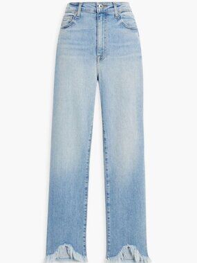 NWT Jonathan Simkhai River Light Wash Straight-leg Jeans Sz 24